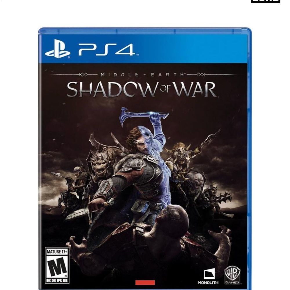 PS4 Middle Earth shadow of War